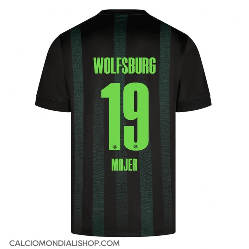 Maglie da calcio Wolfsburg Lovro Majer #19 Seconda Maglia 2024-25 Manica Corta